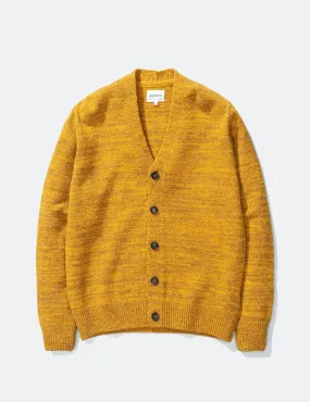 Norse Projects Adam Cardigan Neps - Montpellier Yellow