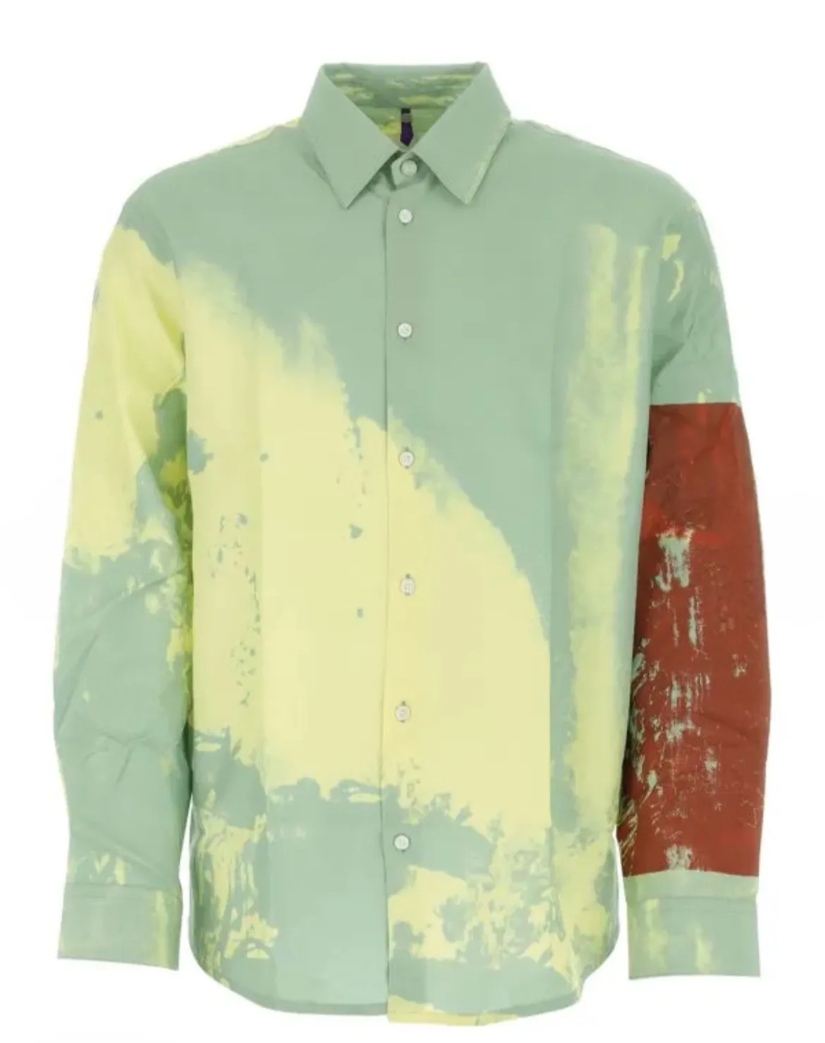 OAMC  |Button-down Unisex Street Style Tie-dye Long Sleeves Plain