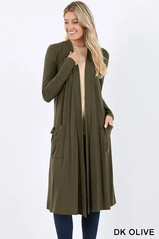 Olive Cardigan