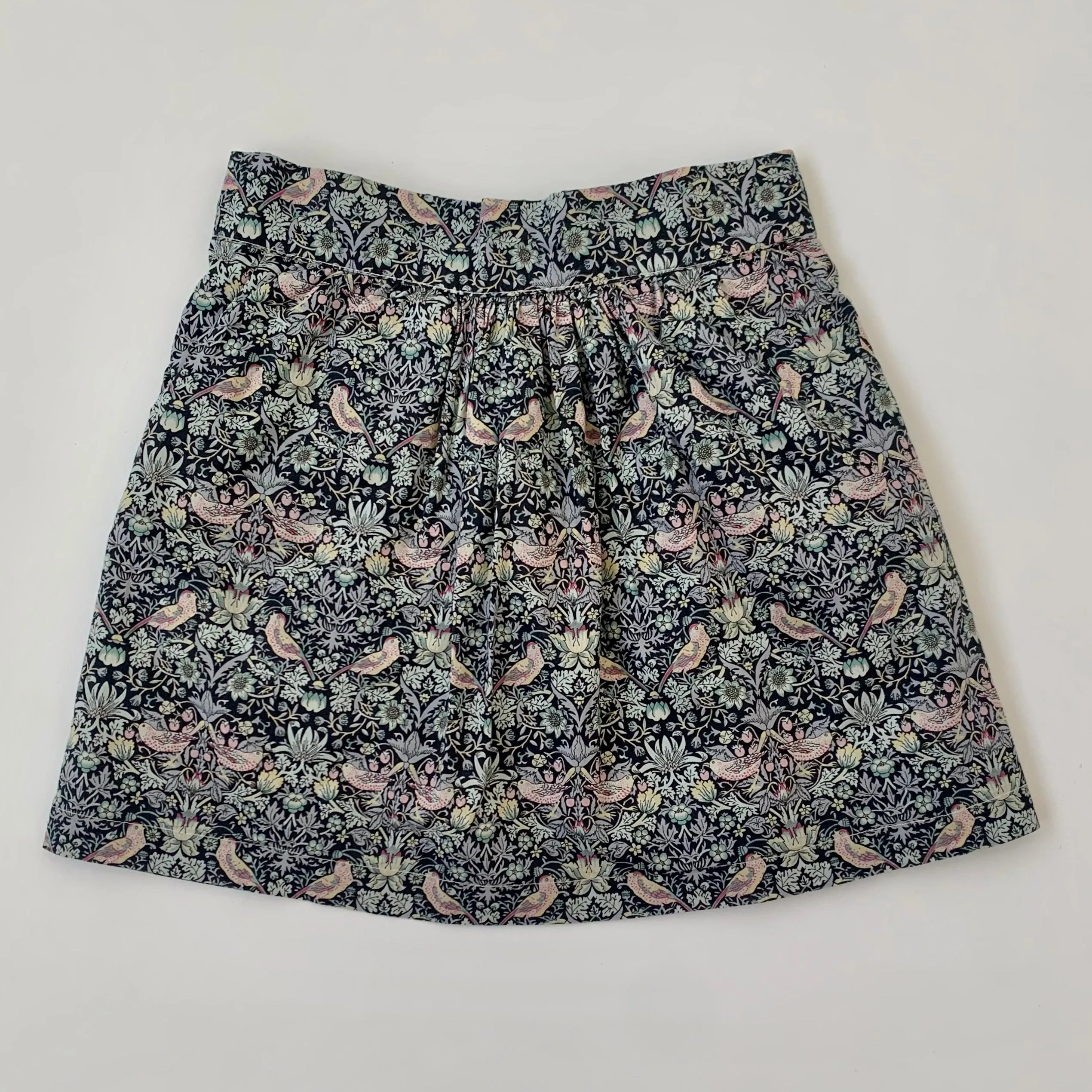 Olivier London Strawberry Thief Liberty Print Skirt: 4-5 Years