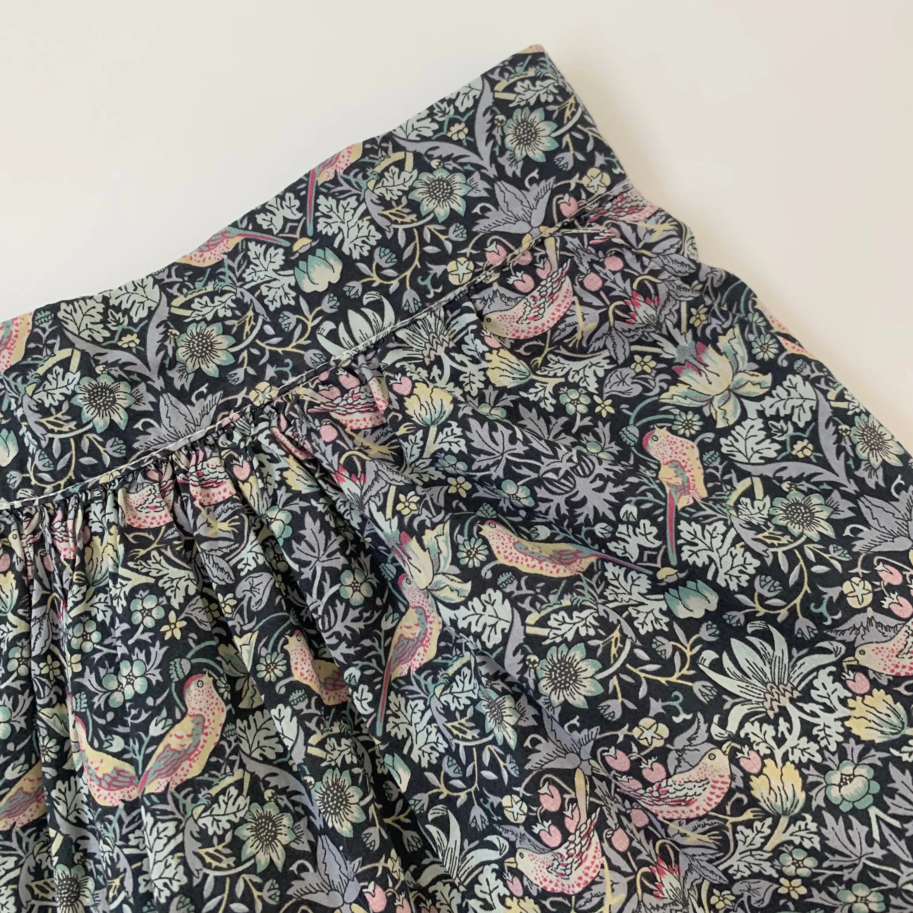 Olivier London Strawberry Thief Liberty Print Skirt: 4-5 Years