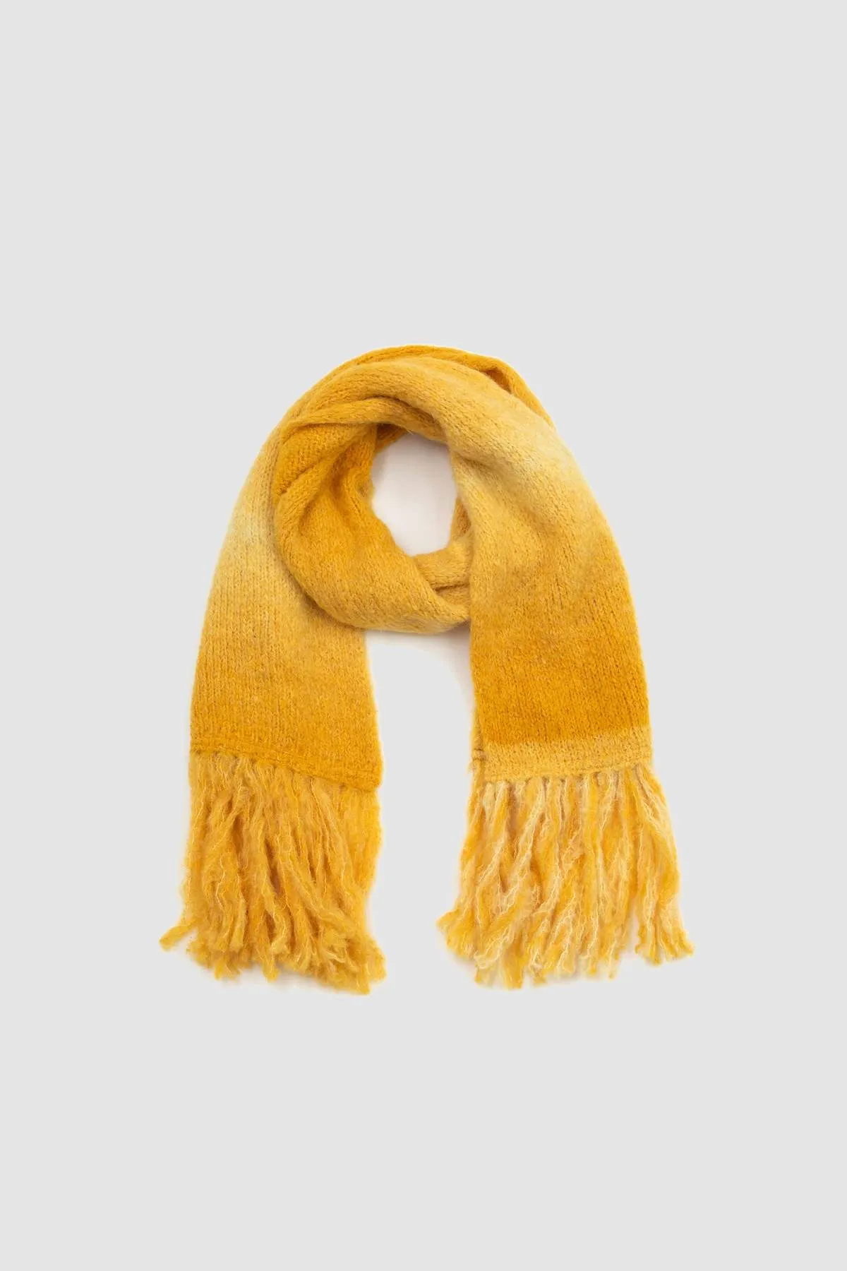 Ombre Scarf - Yellow