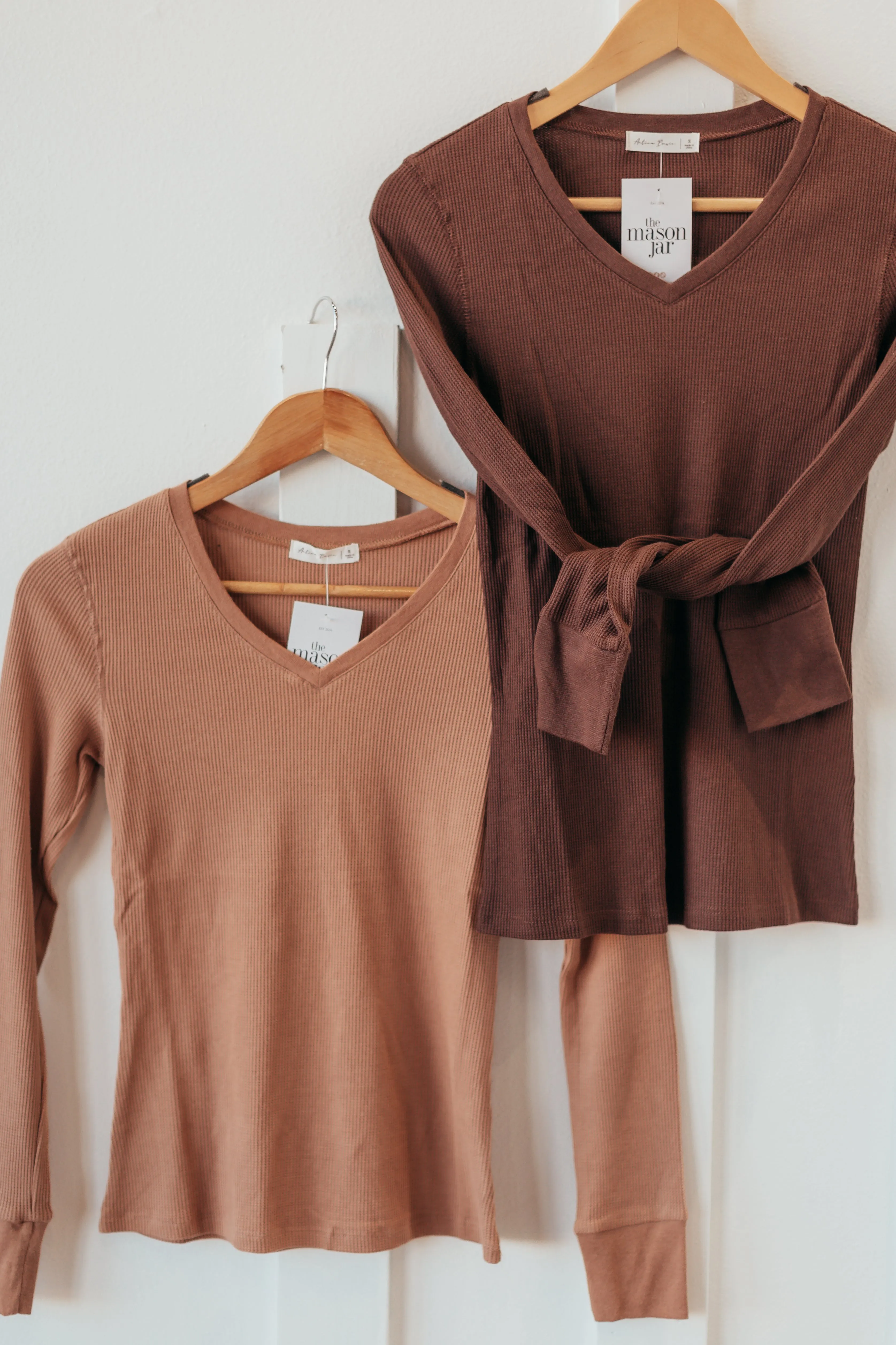 On The Rise V Neck Top - 7 Colors