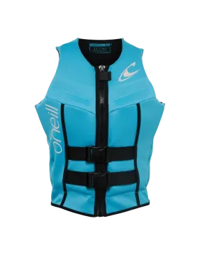 O'Neill Reactor L50S Womens Vest - Aqua - 2023