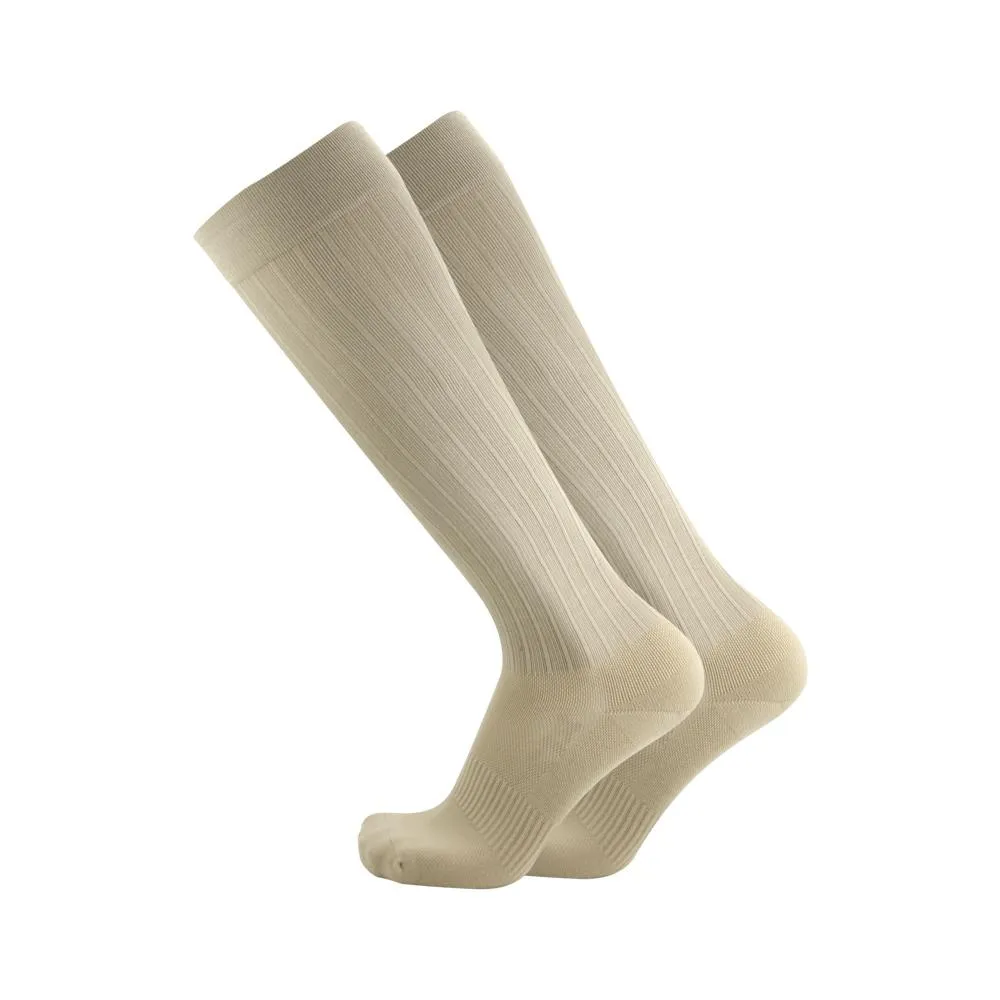 OS1st Travel Compression Socks- Natural