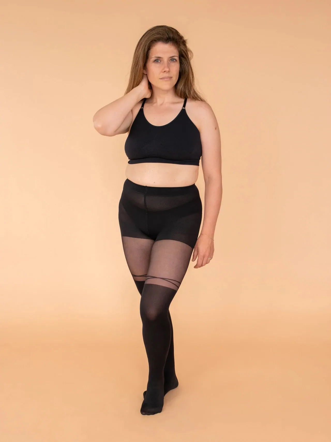 OTK Criss Cross Tights - BOXED