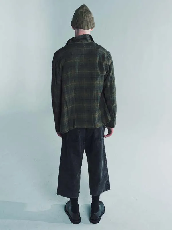 OUR LEGACY  |Button-down Glen Patterns Tartan Other Plaid Patterns Linen