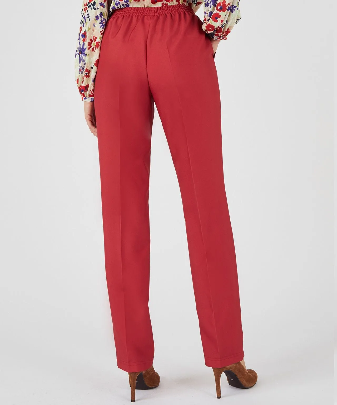 Pack of 2 Ladies Pull-On Trousers