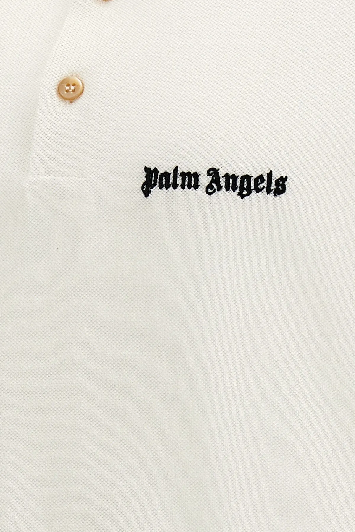 Palm Angels  |Button-down Blended Fabrics Street Style Plain Cotton