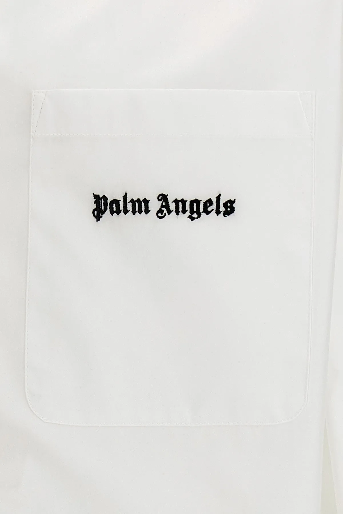 Palm Angels  |Button-down Monogram Blended Fabrics Street Style