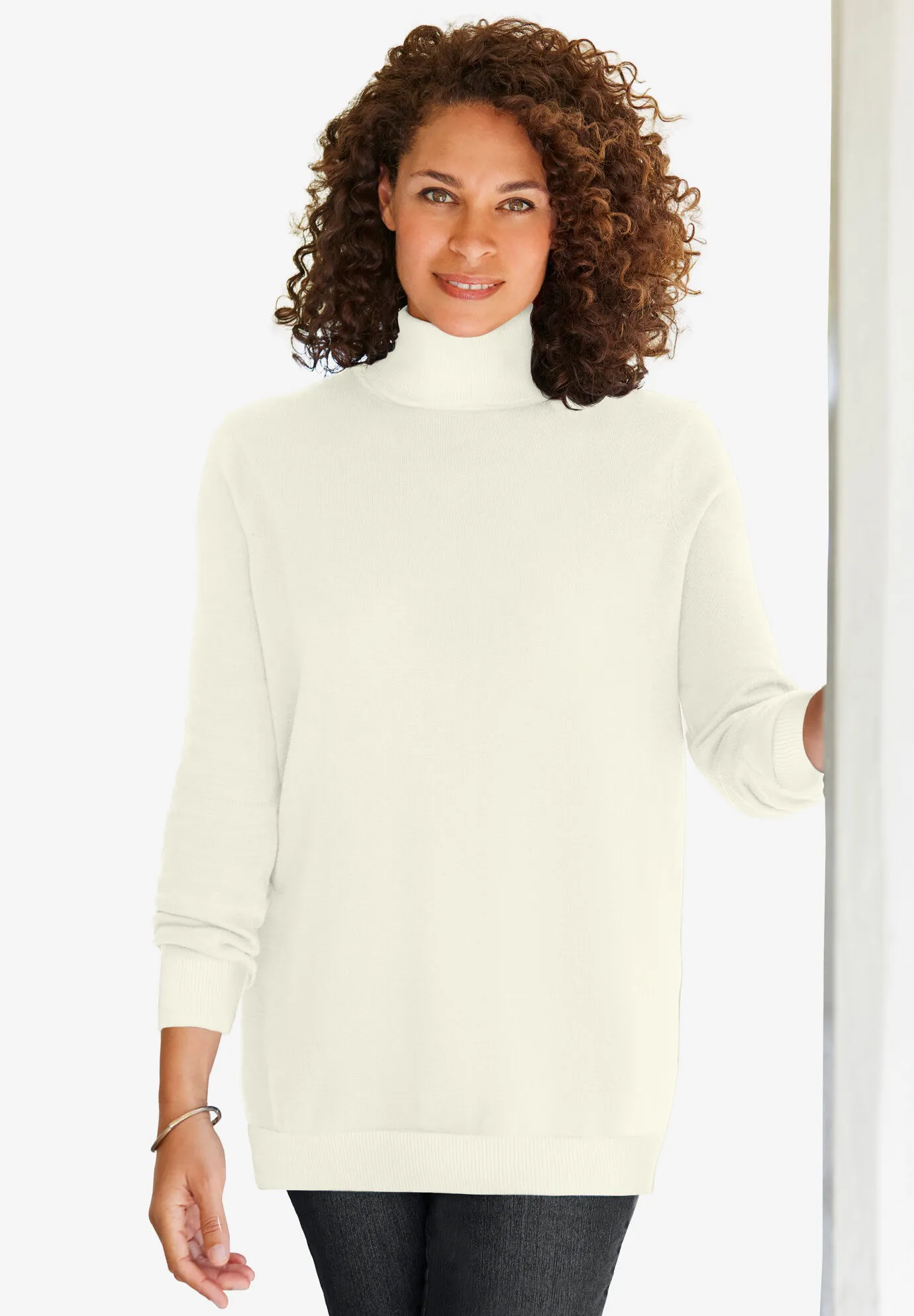 Perfect Long Sleeve Turtleneck Sweater