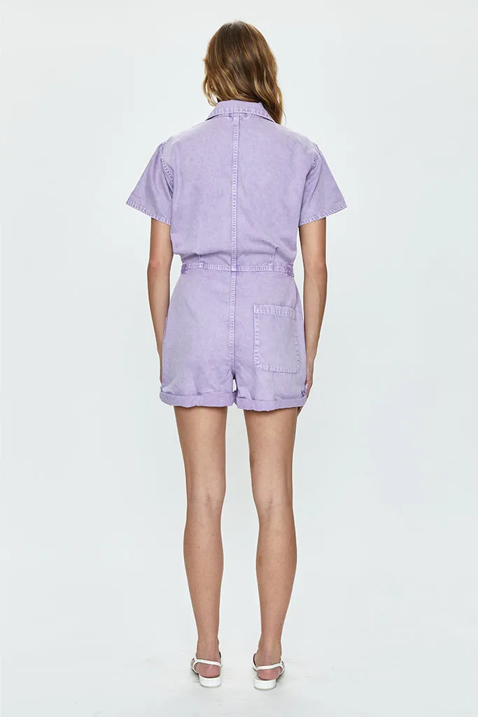 Pistola - Parker Romper - Purple Amethyst Snow