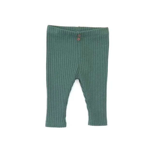 Play Up Organic Ribbed Legging - Minho