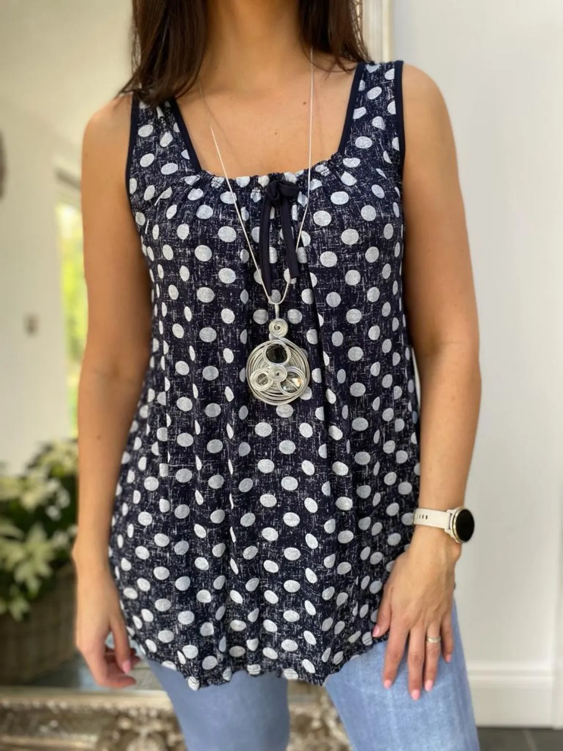 Polka Dot Vest Shelley