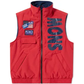 Polo Ralph Lauren Gilet 'Snow Beach'Red