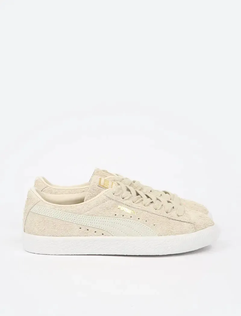 Puma Womens Suede Vintage Trainer Ggnog /  White