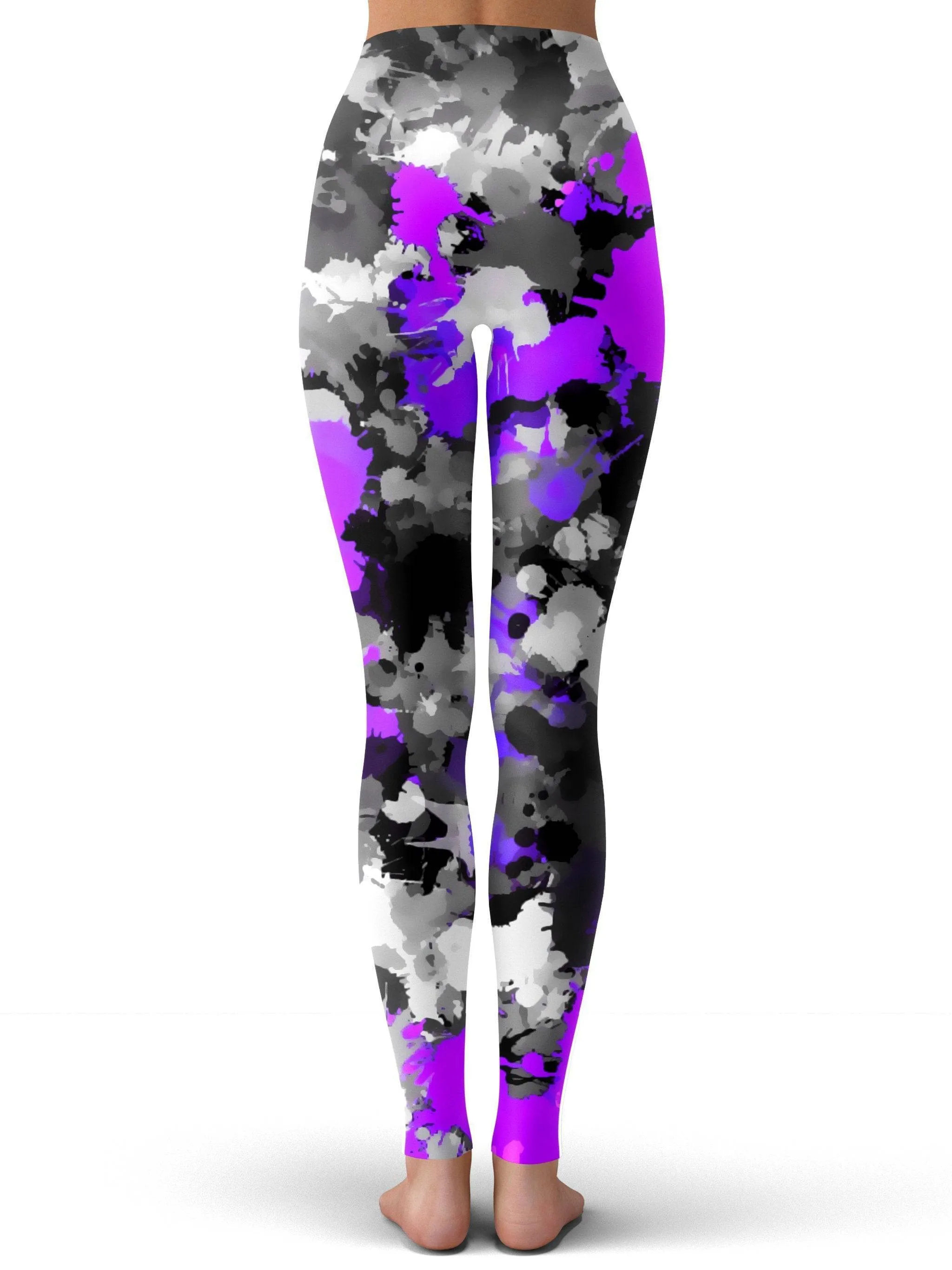 Purple Drip Leggings (Clearance)