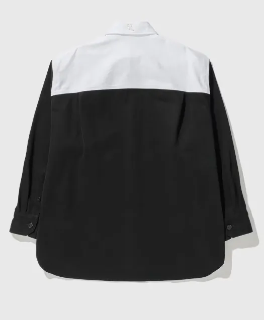 RAF SIMONS  |Button-down Monogram Street Style Long Sleeves Plain Cotton