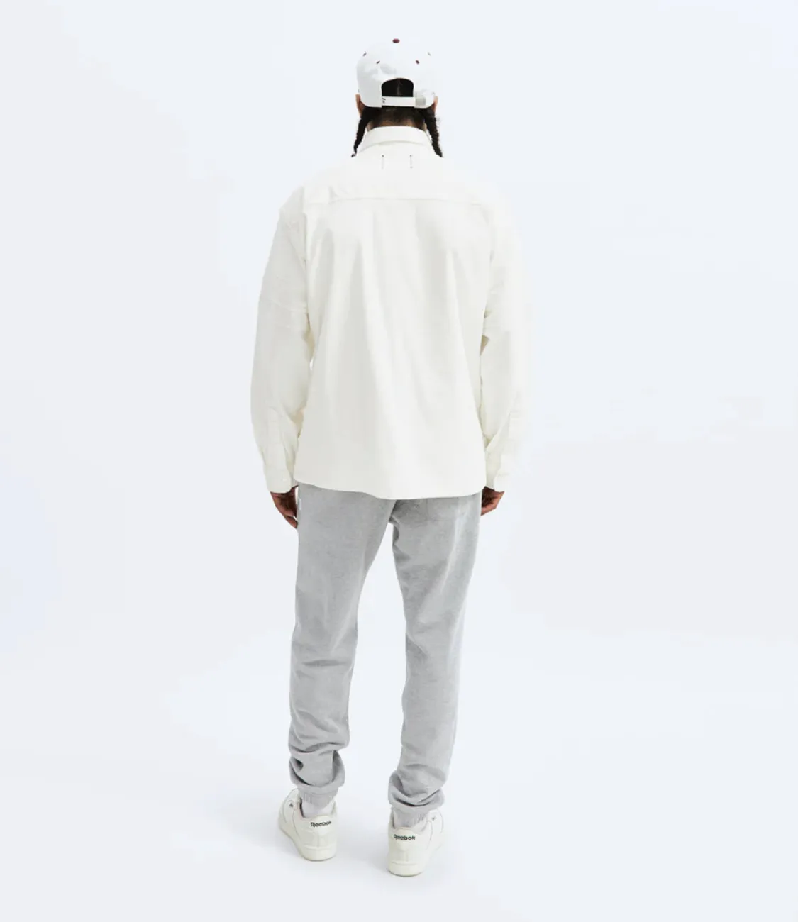 REIGNING CHAMP  |Button-down Stripes Unisex Corduroy Blended Fabrics