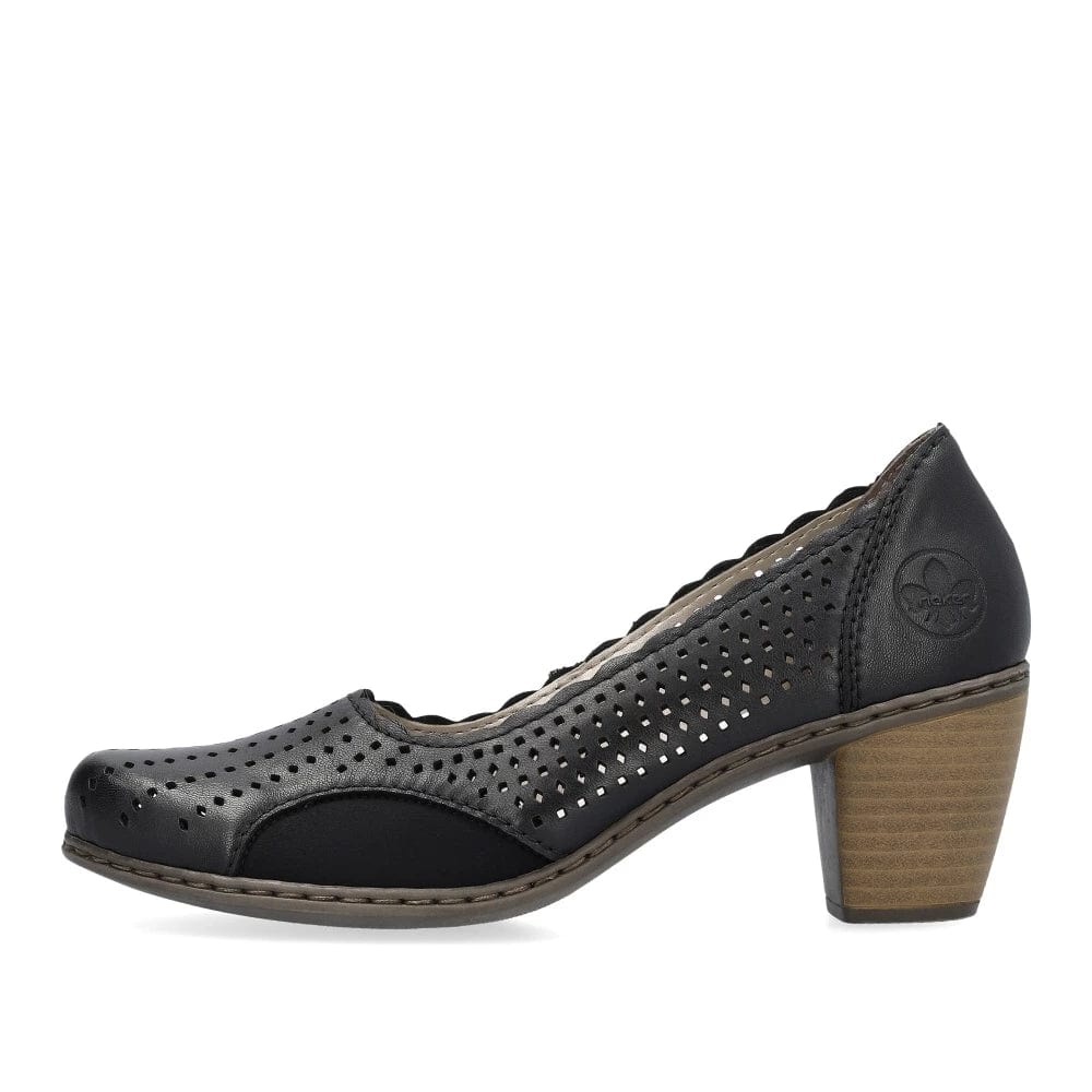 Rieker Black Women's Shoes - 40952-00