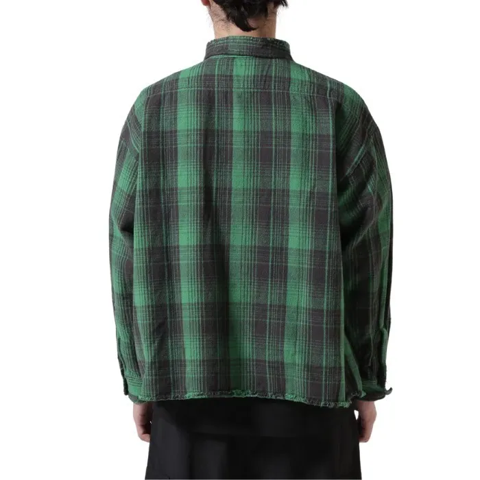 Saint Mxxxxxx  |Button-down Other Plaid Patterns Street Style Bi-color