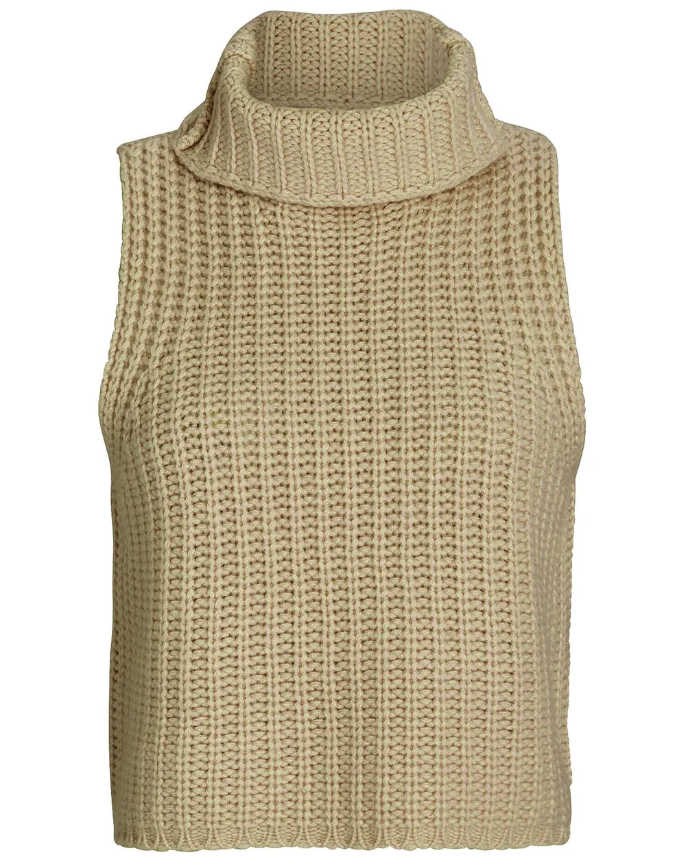 Sandhill Sleeveless Saige Turtleneck