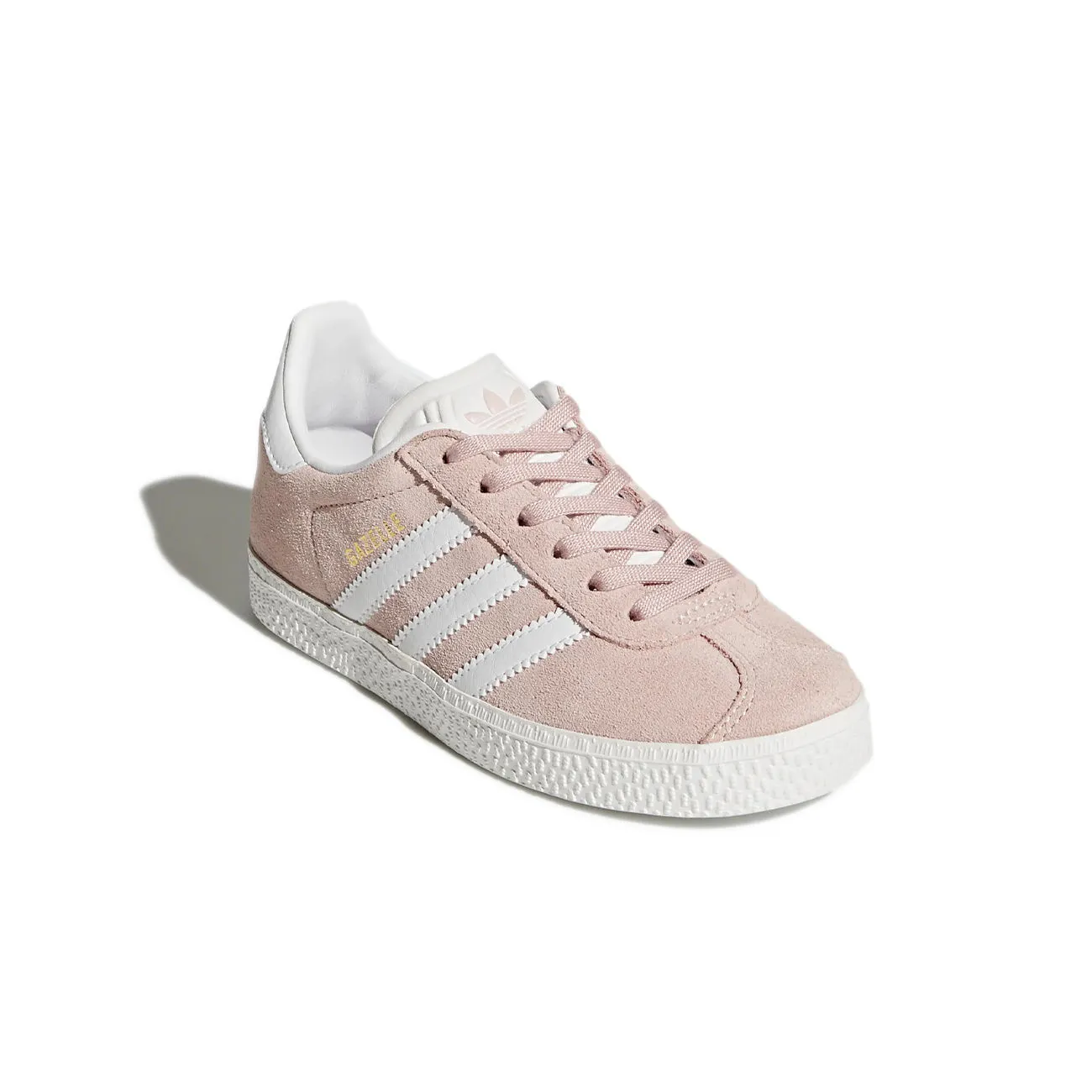 SNEAKERS GAZELLE Kids Ice Pink White Metallic Gold