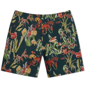 Snow Peak Printed Quick Dry ShortsGreen