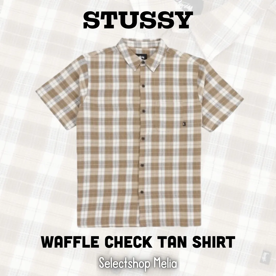 STUSSY  |Button-down Other Plaid Patterns Street Style Cotton