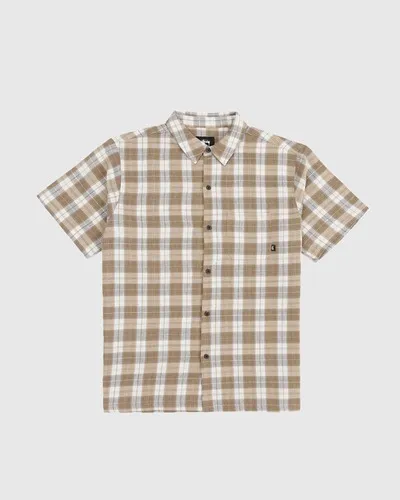 STUSSY  |Button-down Other Plaid Patterns Street Style Cotton