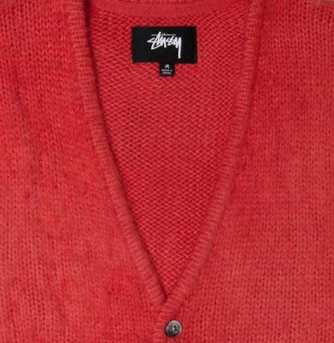 STUSSY  |Button-down Street Style Plain Oversized Front Button