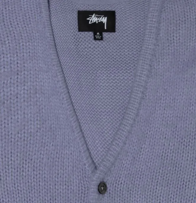 STUSSY  |Button-down Street Style Plain Oversized Front Button