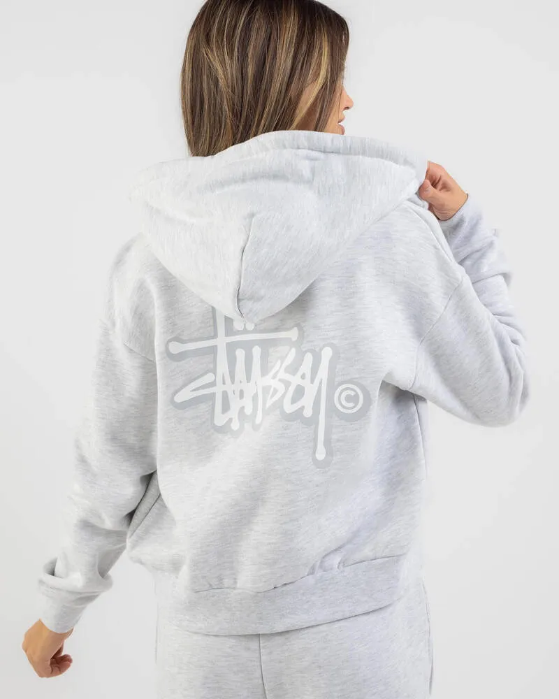 STUSSY  |Street Style Long Sleeves Plain Cotton Logo Skater Style