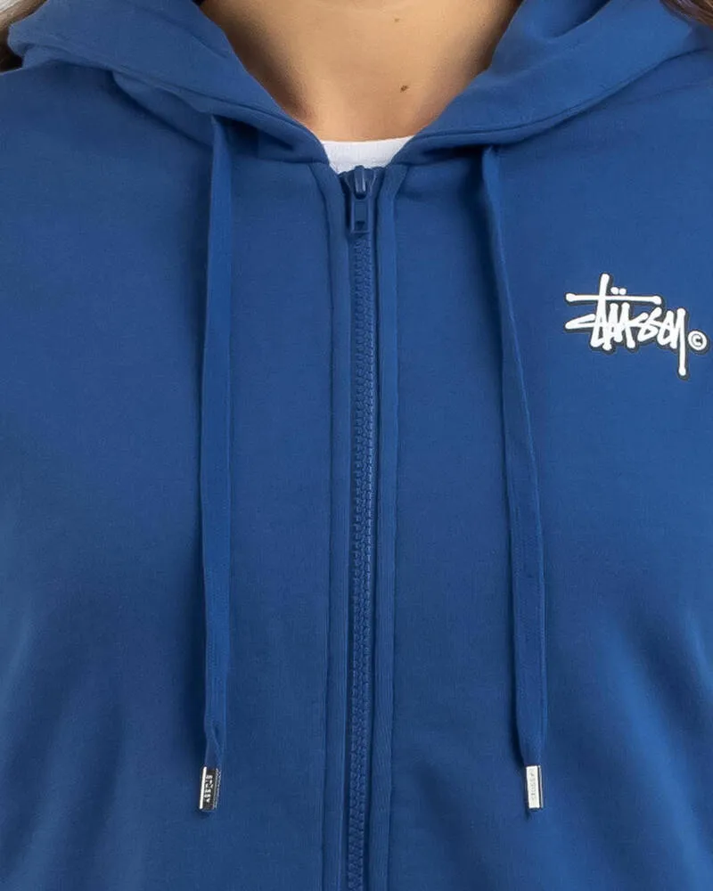 STUSSY  |Street Style Long Sleeves Plain Cotton Logo Skater Style