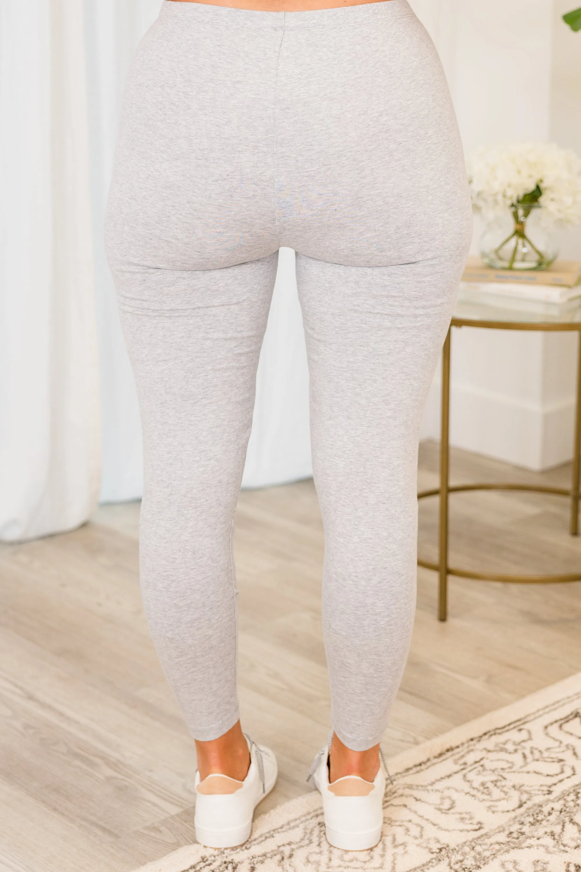 To Be True Leggings, Heather Grey