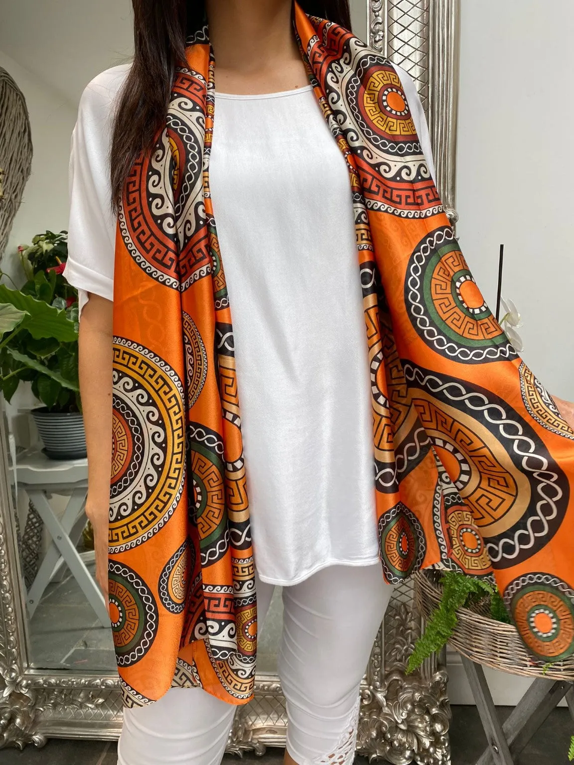 Tribal Pattern Scarf