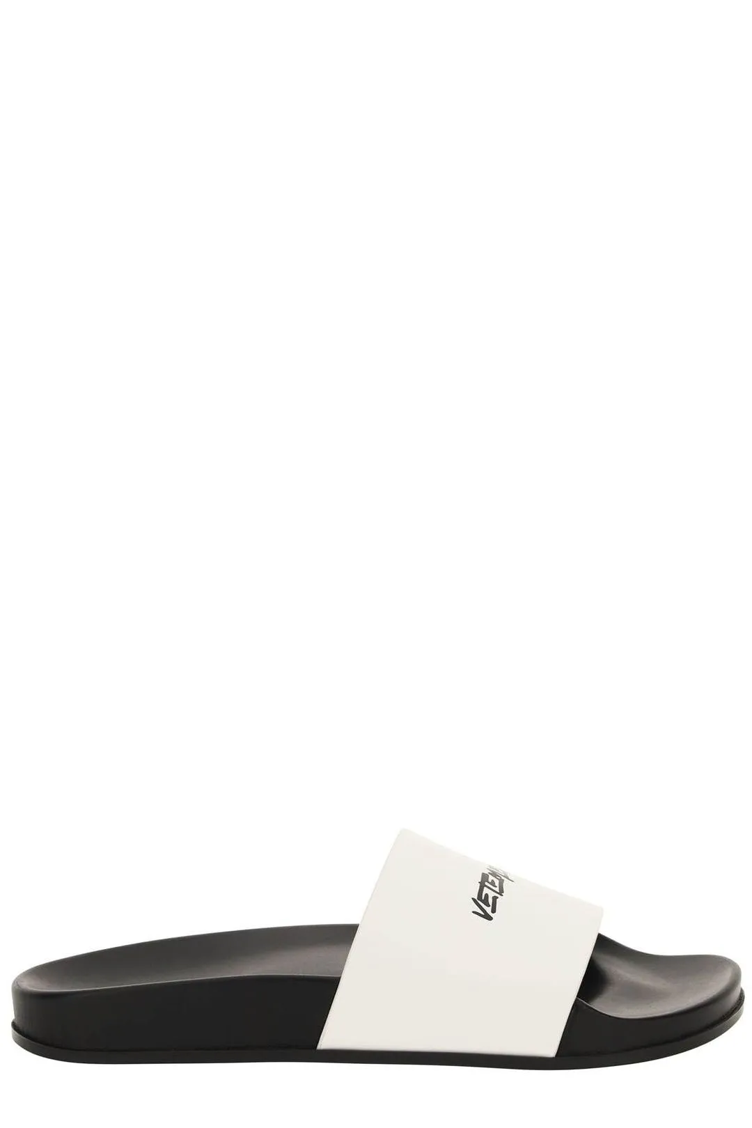 Vetements Logo Printed Sandals