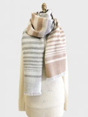 Wilda Striped Scarf