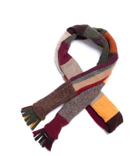 Wool Skinny Scarf in Fall