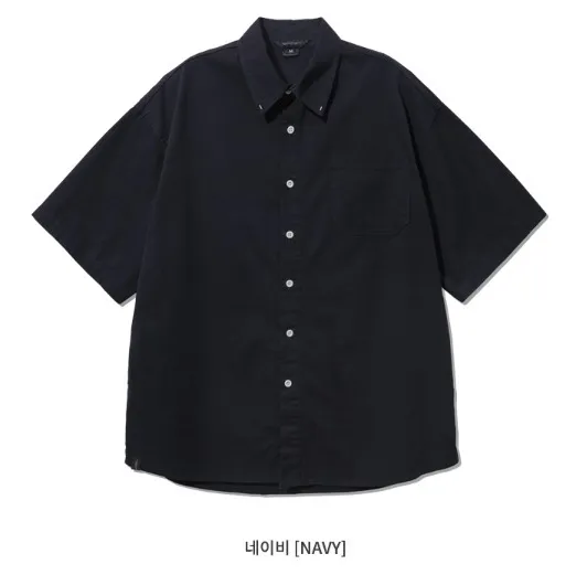 WV PROJECT  |Button-down Stripes Street Style Plain Cotton Short Sleeves