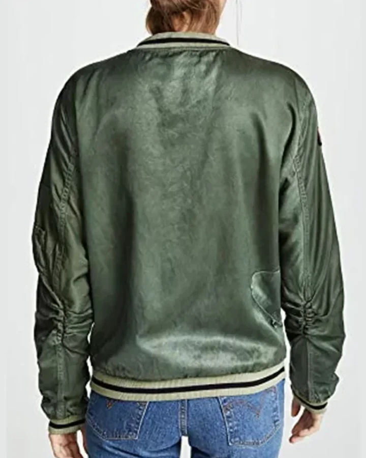 You Love Quinn Green Bomber Jacket | William Jacket